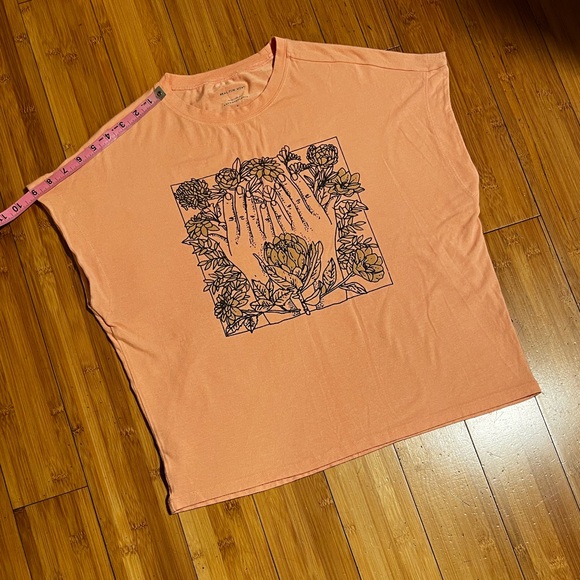 Anthropologie x Real Fun Graphic Muscle Tee Size M - Picture 13 of 16